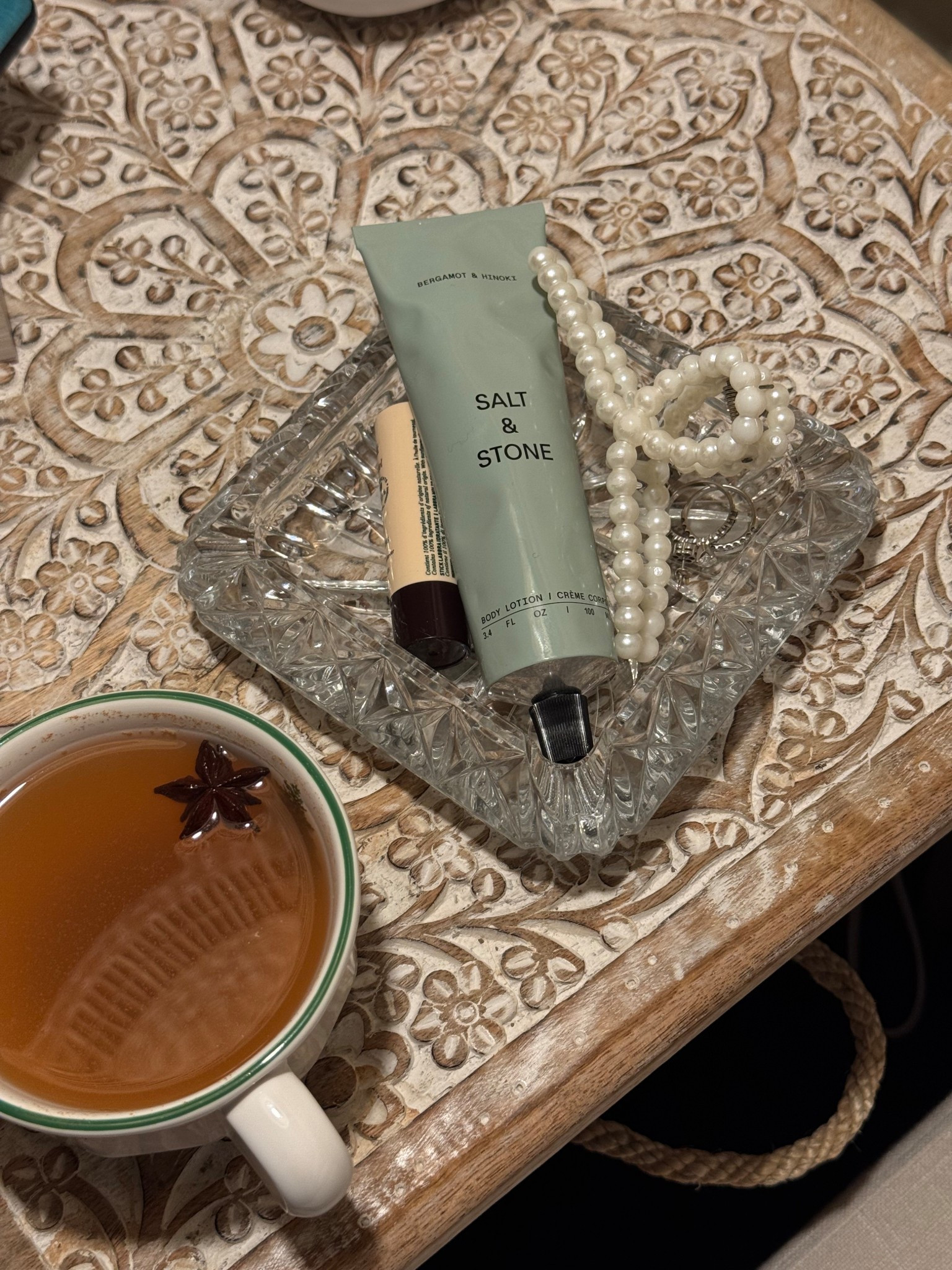 Salt and stone body lotion 