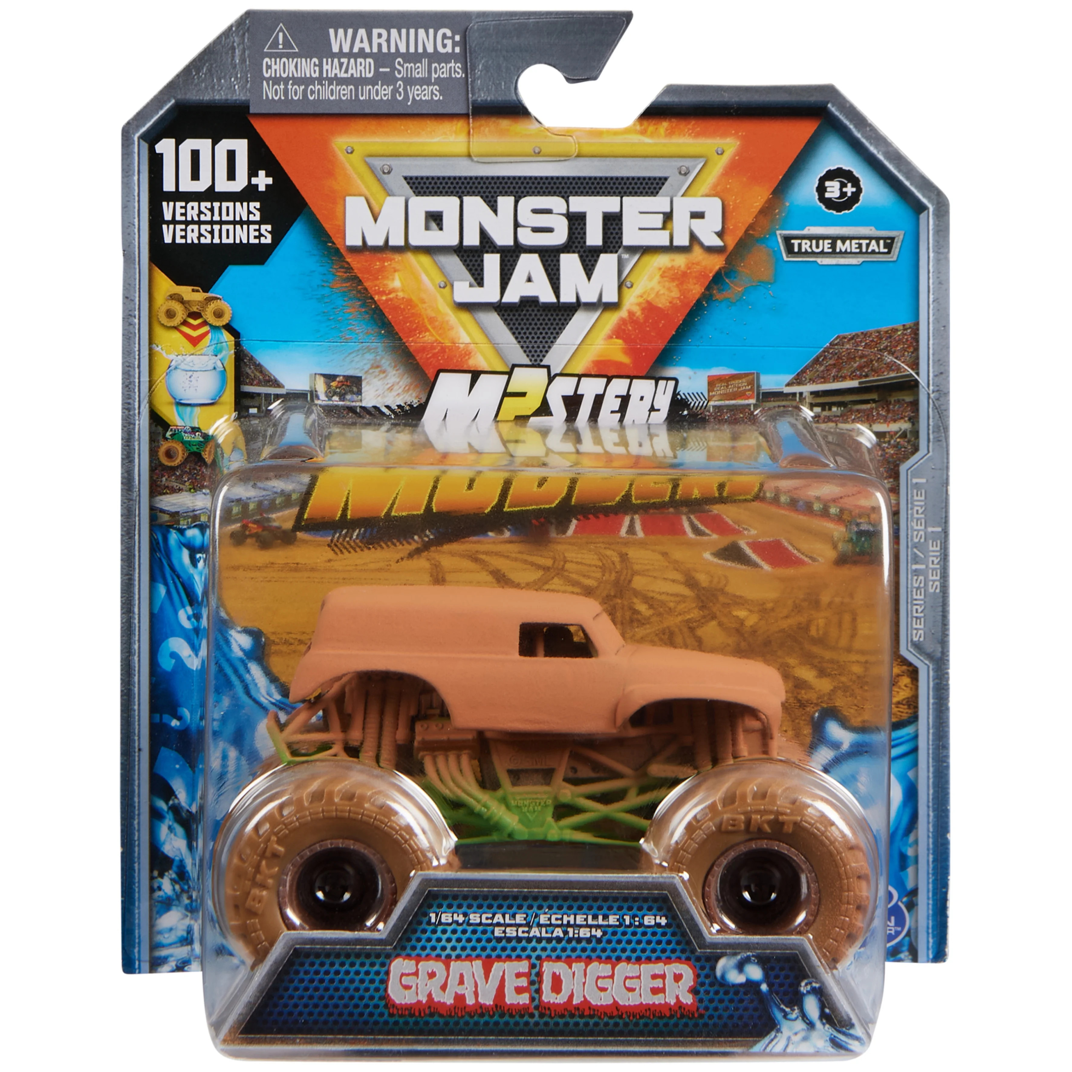 Monster Jam, Mystery Mudders, Official Die-Cast Monster Truck, Wash to Reveal, 1:64 Scale (Styles... | Walmart (US)