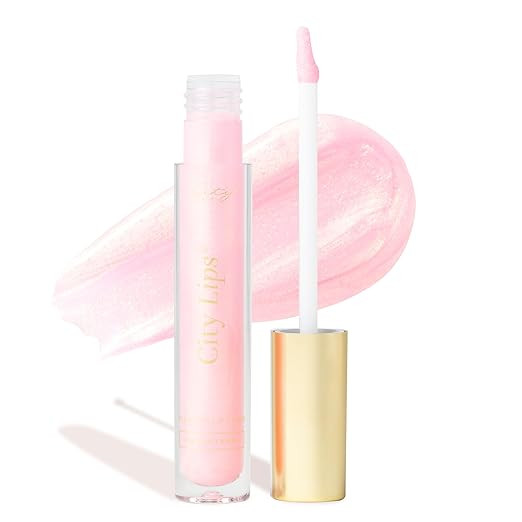 City Beauty City Lips Plumping Lip Gloss - High-Shine Gloss for Fuller, Younger-Looking Lips | Hy... | Amazon (US)