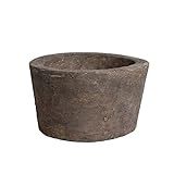 Creative Co-Op Reclaimed Decorative Concrete Feeder, Distressed Brown Finish Container | Amazon (US)