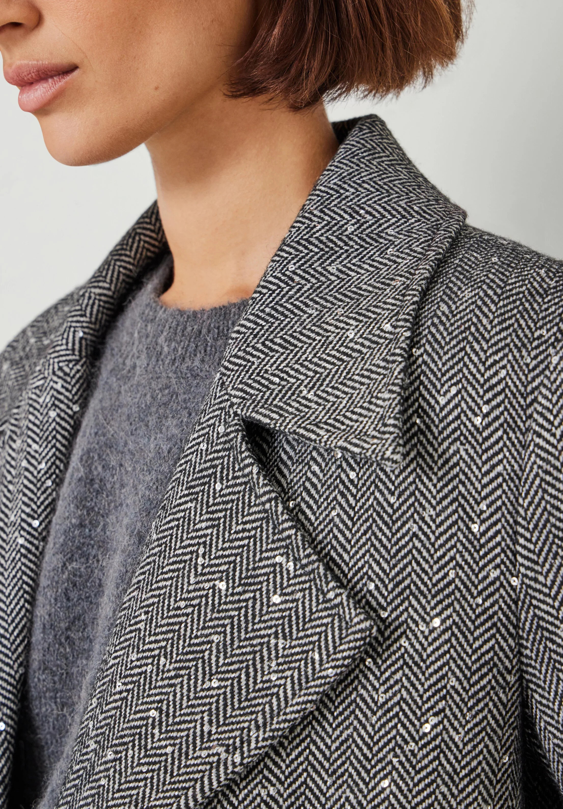 Campbell Sequin Coat | Hush UK