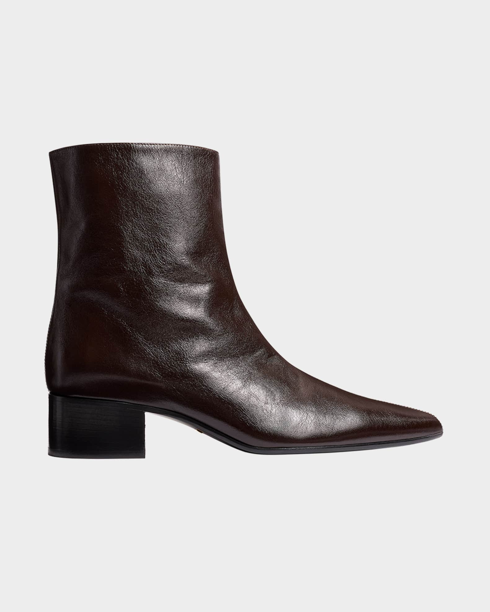 Andee Leather Ankle Boots | Neiman Marcus