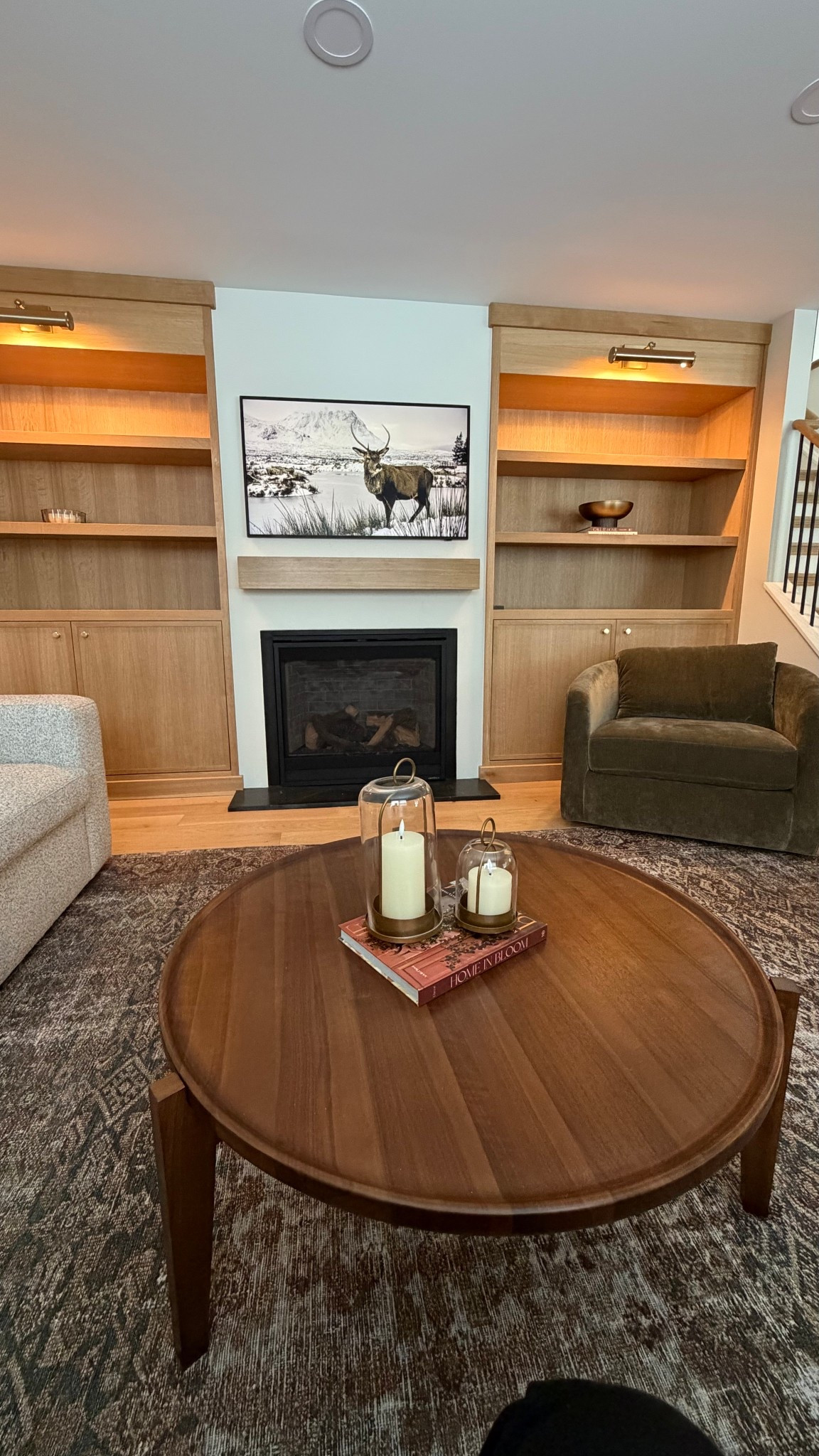 Our home renovation is almost complete!  Lots of new additions including all new furniture. We still have some shelves to decorate!  
Rug - moss/Salmon 

#LTKHome #LTKSaleAlert #LTKU