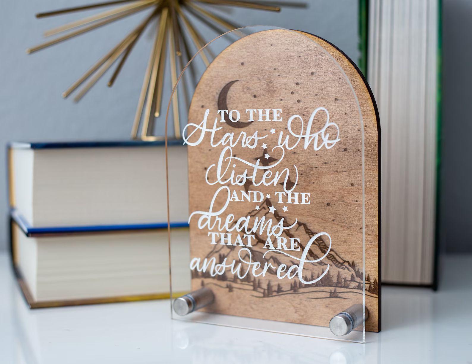 Shelf Decor to the Stars Who Listen and the Dreams That Are - Etsy | Etsy (US)