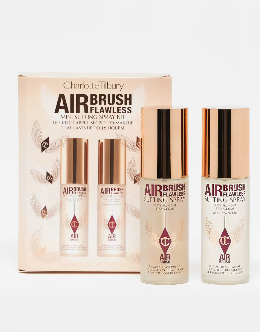 Charlotte Tilbury Airbrush Flawless Mini Setting Spray Kit - 25% Saving-No colour | ASOS (Global)