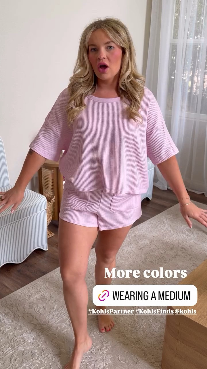 Cute waffle knit set   More colors #KohlsPartner #KohlsFinds @kohls

#LTKMidsize #LTKSeasonal