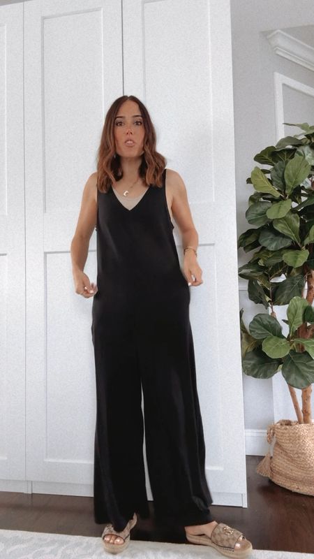 The most amazing jumpsuit you’ll want to live in 🙌🏻 wearing size small 

#LTKOver40 #LTKStyleTip #LTKShoeCrush