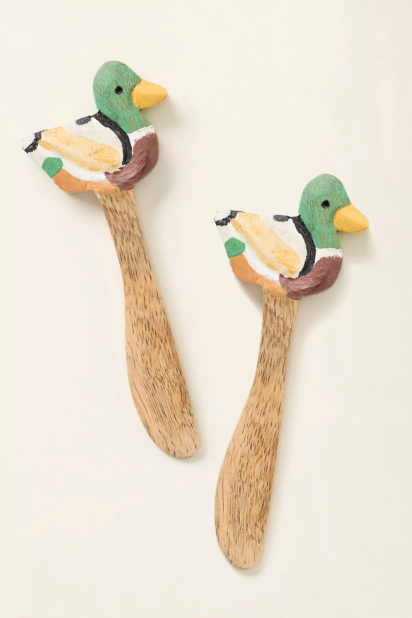Mallard Duck Spreaders, Set of 2 | Anthropologie (US)