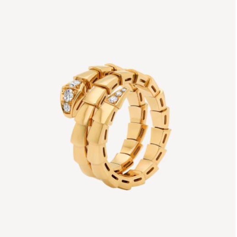 Multiple styles 18K gold snake ring open serpentine viper ring unisex womens mens ring Not tarnis... | DHGate