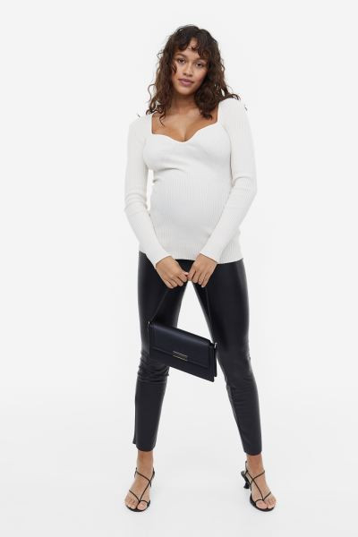 MAMA Ankle-length Leggings | H&M (US + CA)