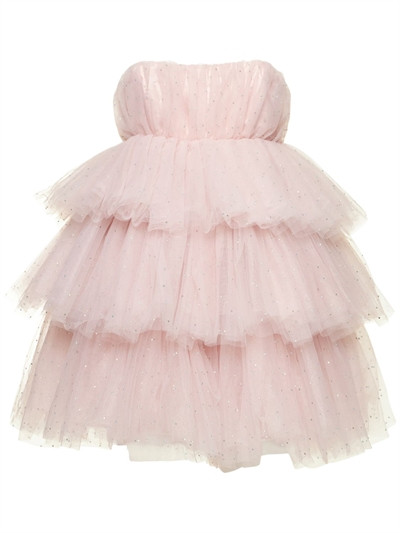 Carlosa embellished tulle mini dress | Luisaviaroma