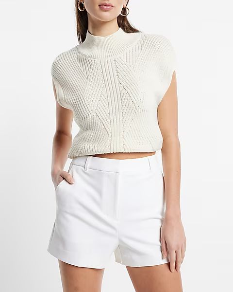 Editor Super High Waisted Tailored Shorts | Express