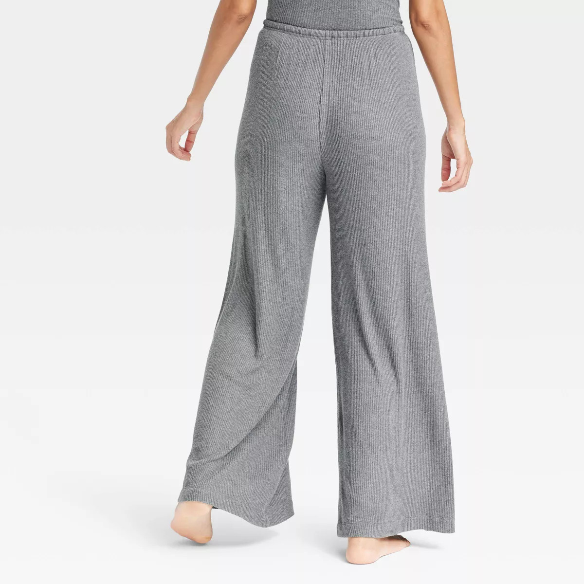 Women's Cozy Ribbed Wide Leg Pants - Auden™ | Target