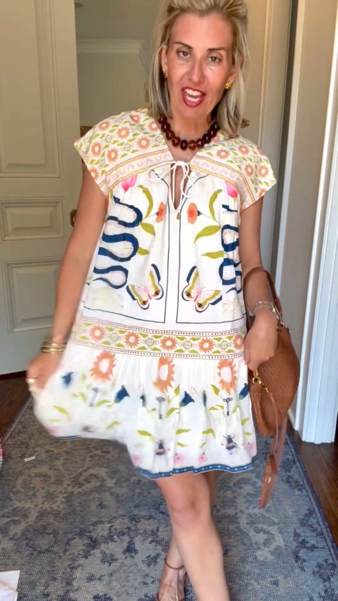 Well isn’t this adorable? The colors of this one are just gorgeous. I’m in a small for length & 8 sandal tts.

*Use code MIXANDMATCH15 at Cleobella

#LTKdayinmylife #LTKOver40 #LTKSeasonal