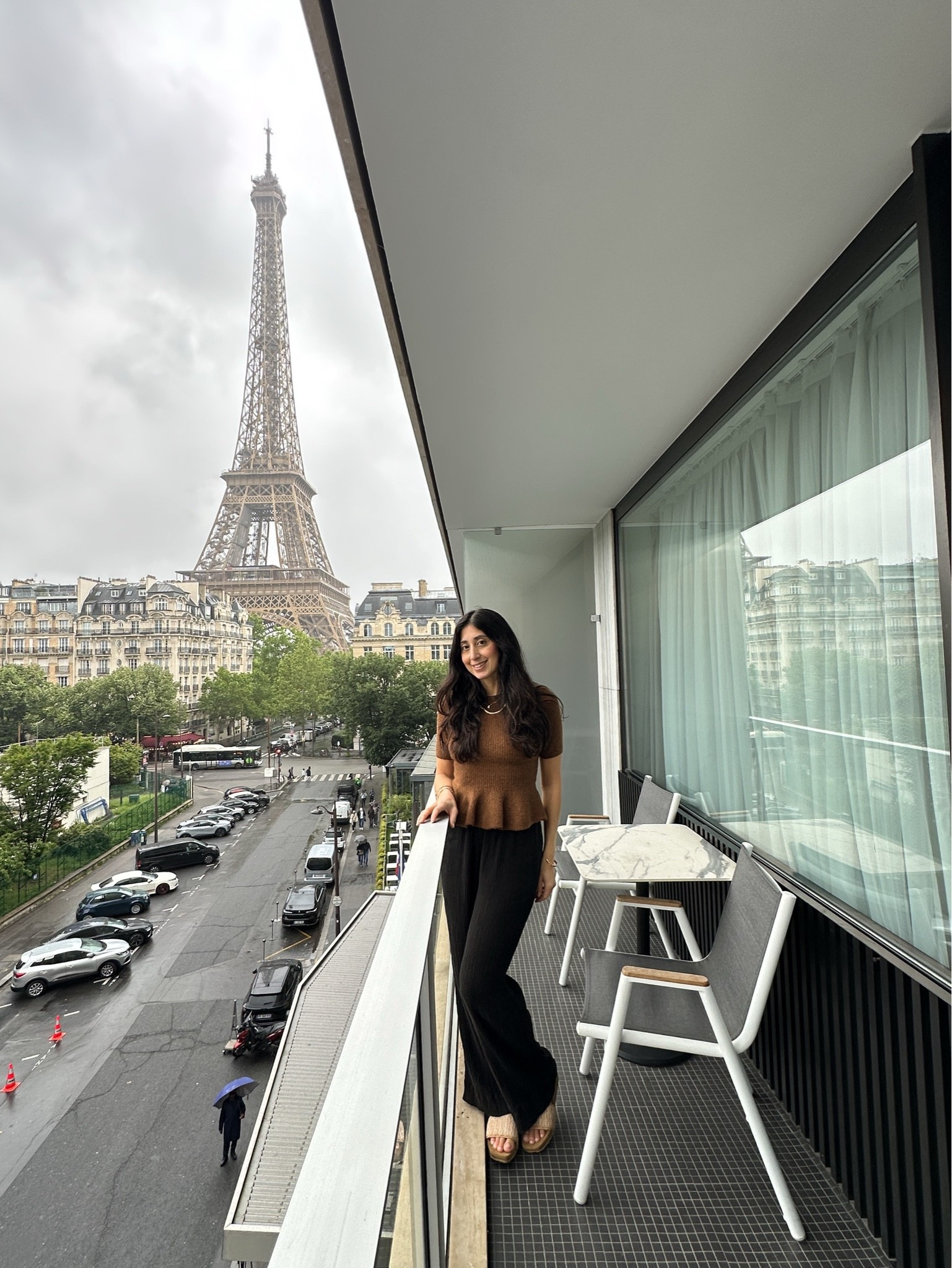 PARIS TOUR: Gauze pants, light knit top, comfy platforms 🤎🖤

#LTKootd #LTKTravel #LTKSaleAlert