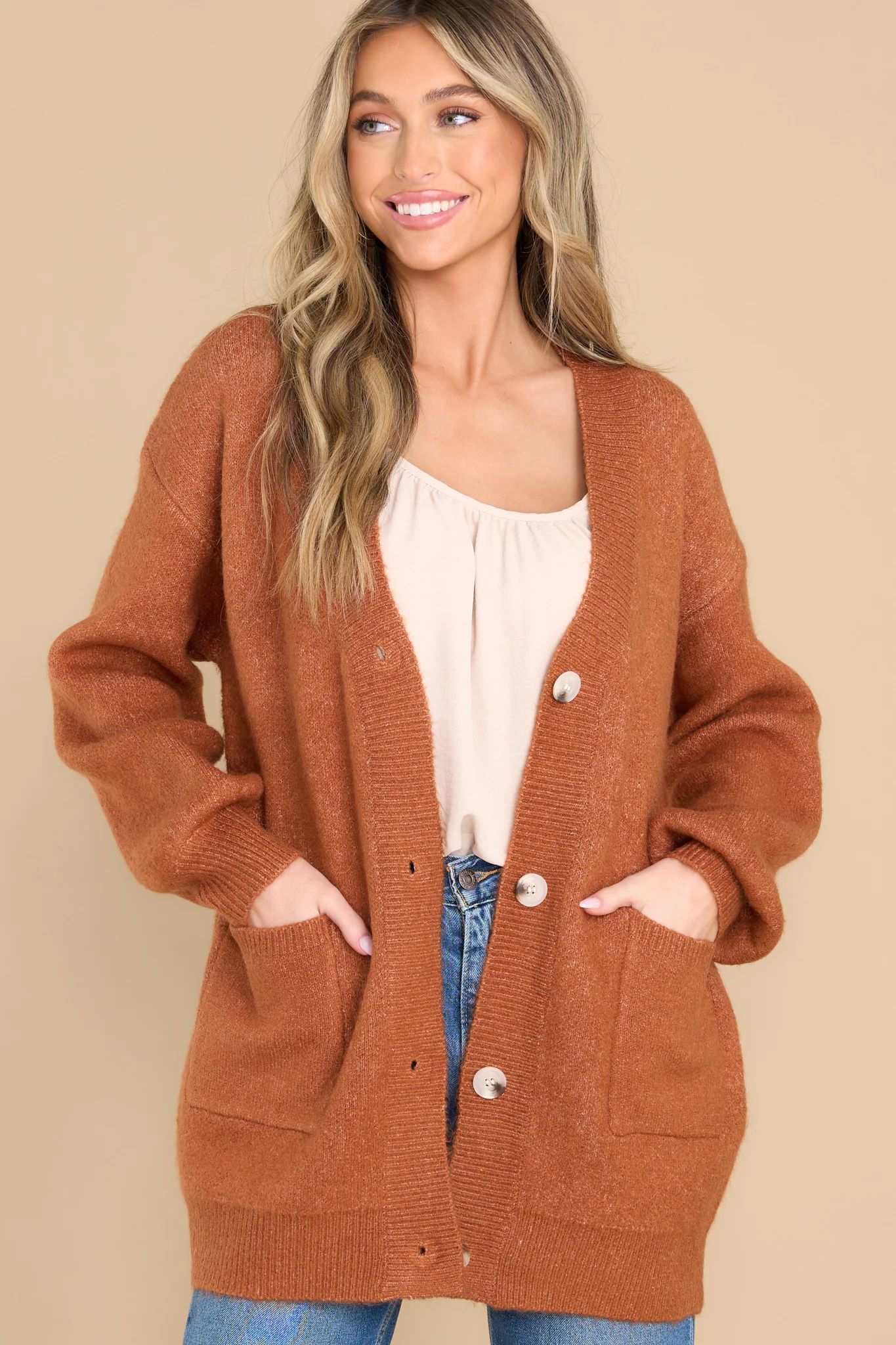 Your Best Bet Honey Cardigan | Red Dress 