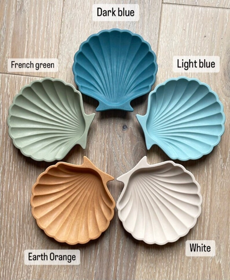 Shell Dish Shell Jewelry Dish Shell Home Decor Coastal - Etsy | Etsy (US)