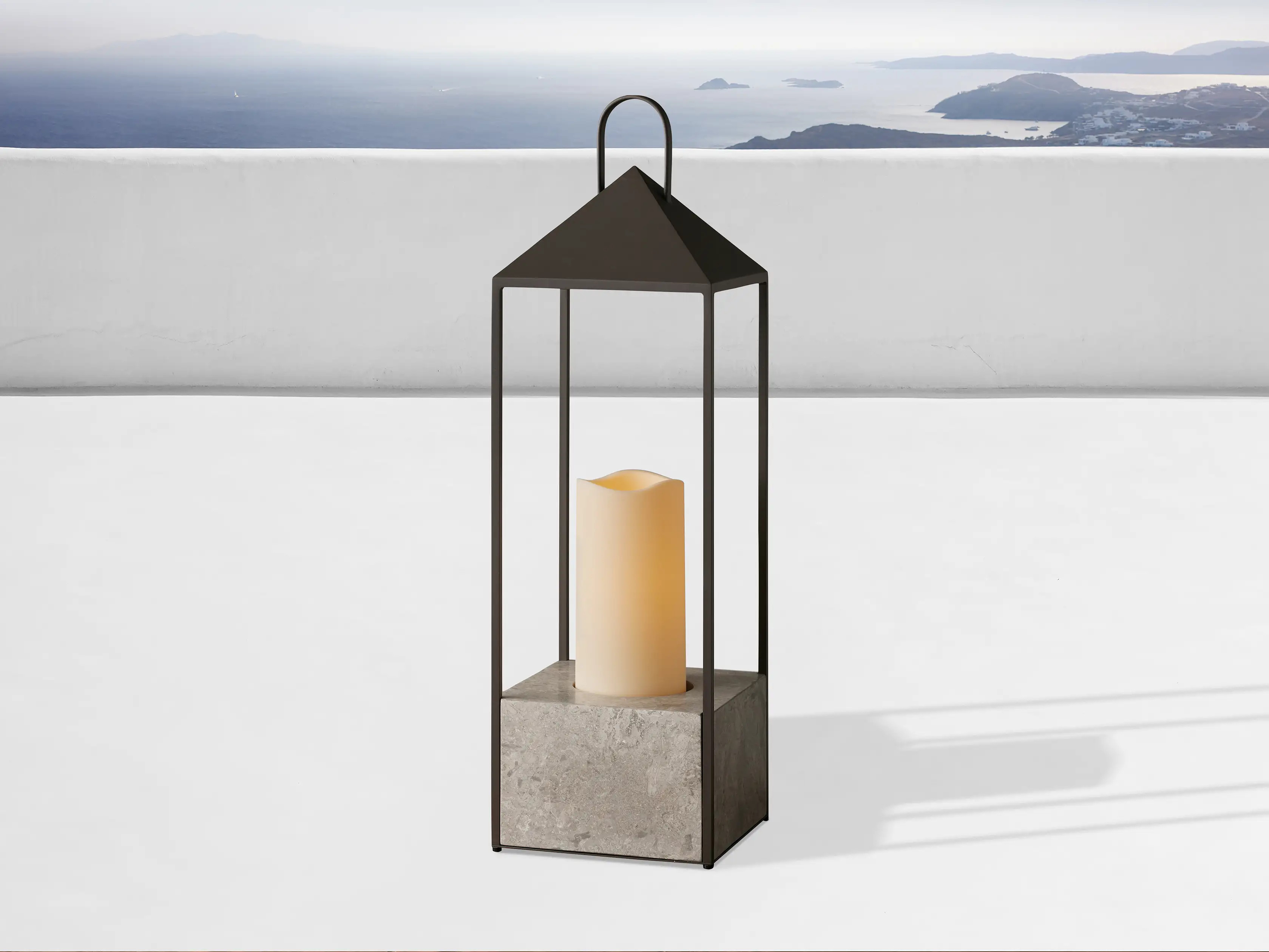 Helios Outdoor Lantern | Arhaus