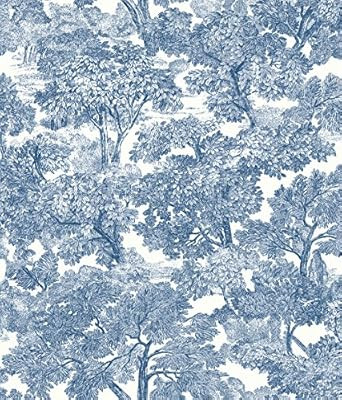Chesapeake 3115-12543 Spinney Wallpaper, Blue | Amazon (US)
