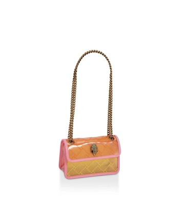 Kurt Geiger Kensington Mini  Transparent Multi Glitter Crossbody BN With Dustbag  | eBay | eBay UK