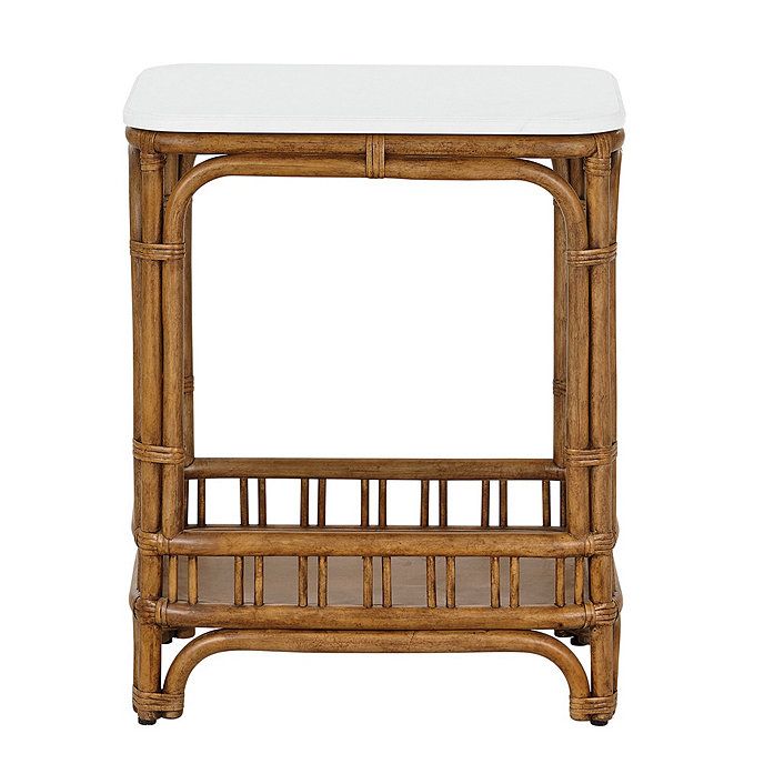 Annisa Rattan Side Table | Ballard Designs, Inc.