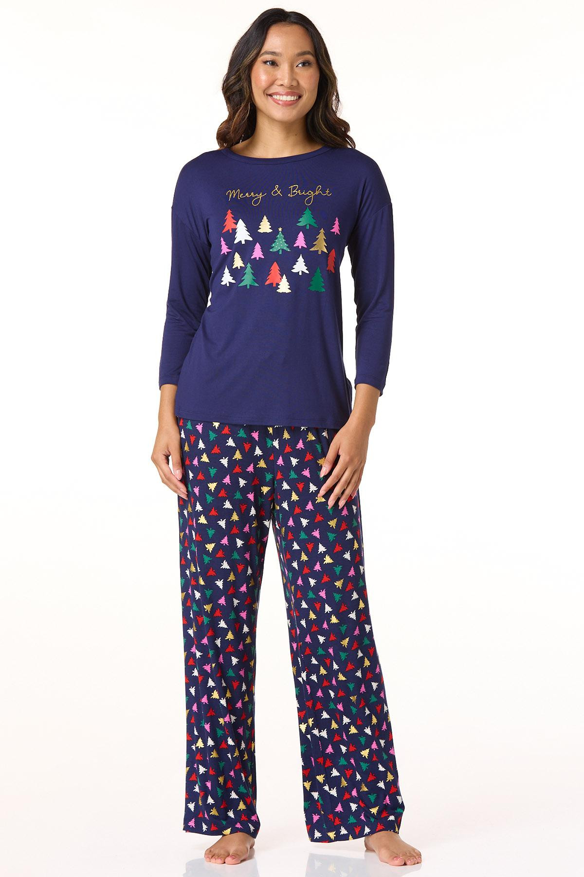 Merry And Bright Tree Sleep Tee | Cato Fashions