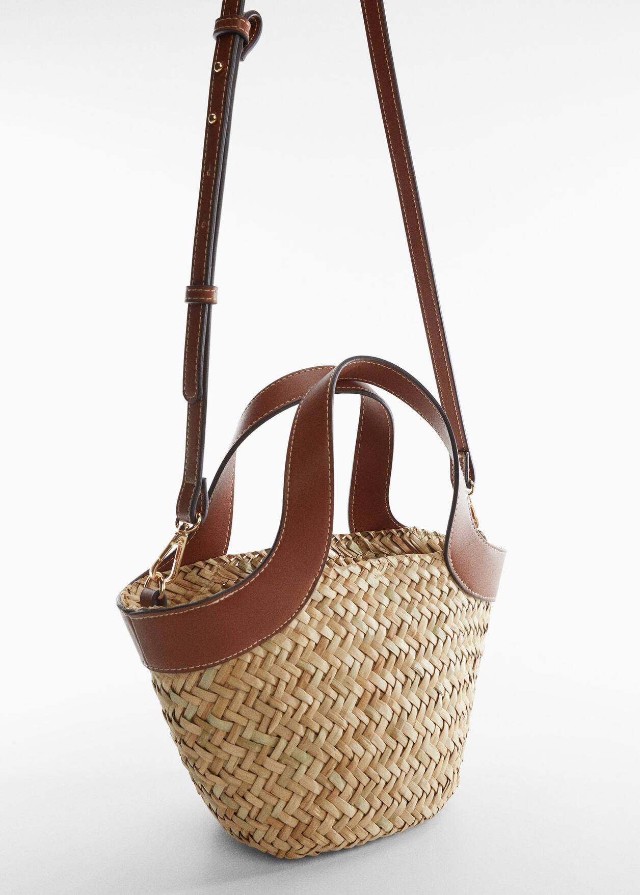 Double strap basket | MANGO (US)