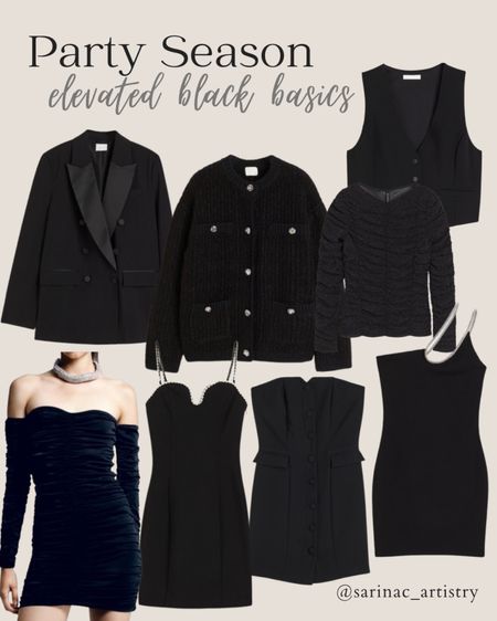 It’s party season! These are the perfect little black dresses for any holiday occasion, or dress down with an elevated black statement piece.

#partyseason #holidayoutfit #partyoutfit #LBD #holidays

#LTKstyletip #LTKparties #LTKHoliday