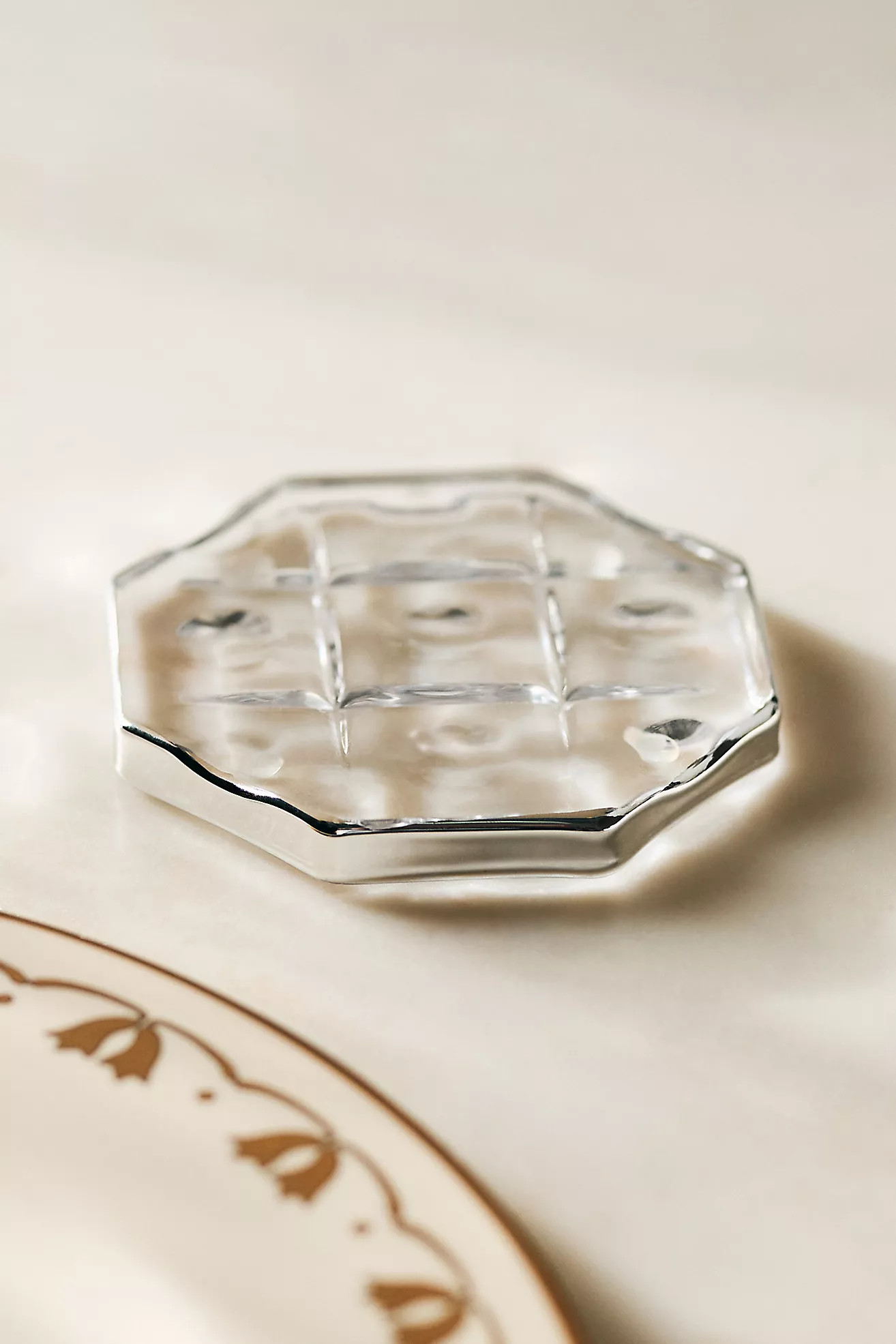 The Met x Anthropologie Glass Coaster | Anthropologie (US)