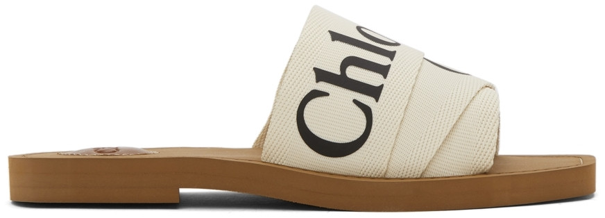 Off-White Woody Flat Mules | SSENSE