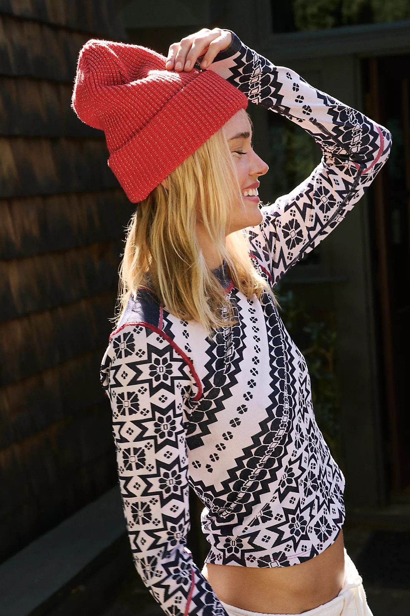 Myoko Jacquard Base Layer | Free People (Global - UK&FR Excluded)