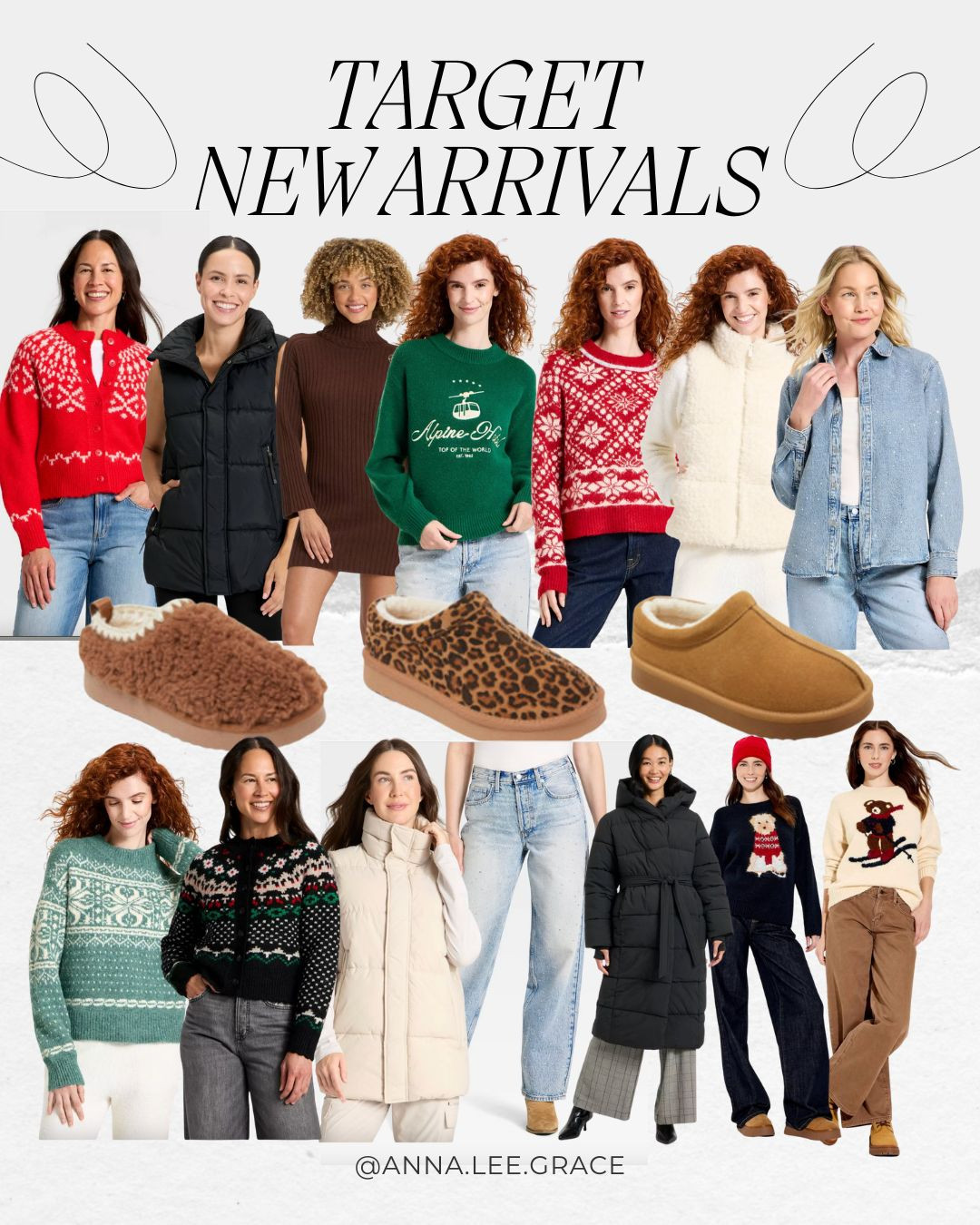 Target new arrivals - perfect for winter and fall! 

Fall fashion, winter fashion, sweaters, target fashion, target style, slippers for women, women's fashion, women's style 

 

#LTKHoliday #LTKSeasonal #LTKStyleTip