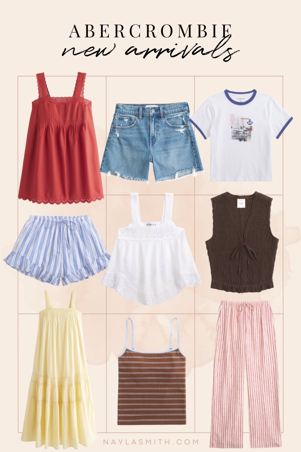 Abercrombie new summer arrivals! Code AFLTK for extra 20% off! Summer dresses, linen pants, my fave denim shorts, crochet tank top

#LTKsale #LTKsummer #LTKdresses