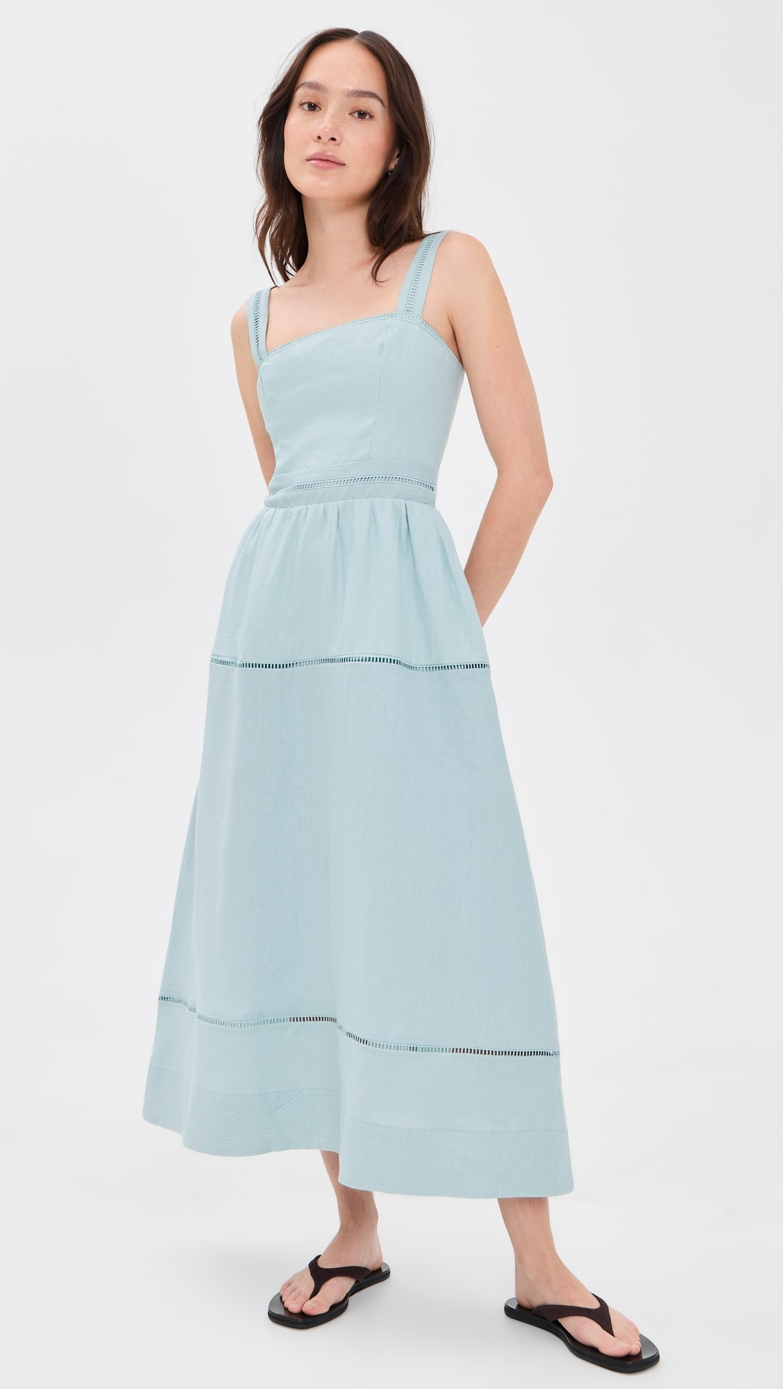 Everett Linen Dress | Shopbop