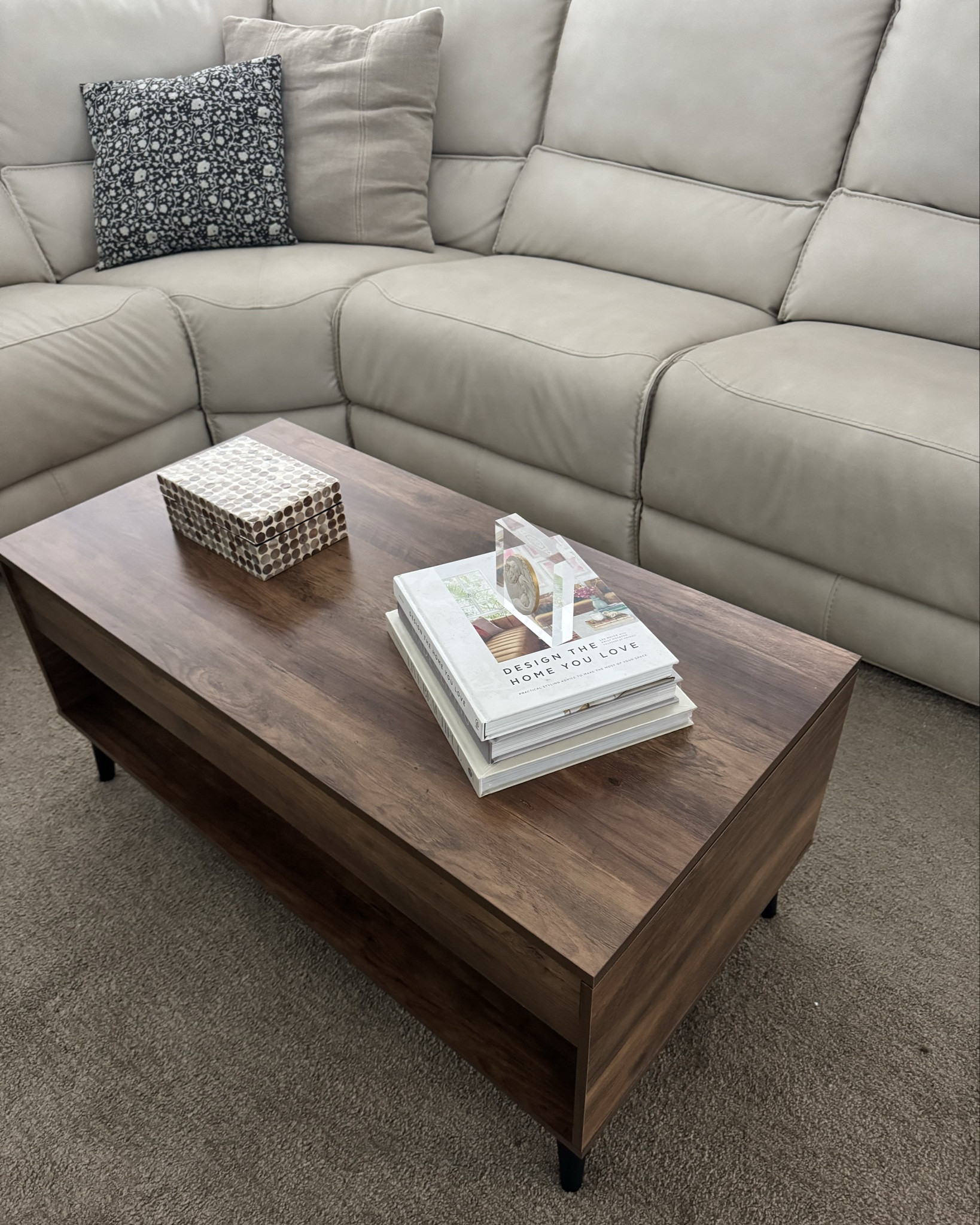 Is there anything better than a coffee table that converts into a desk? I don’t think there is. We love the color and functionality of this table. Perfect for any decor style.

#LTKSaleAlert #LTKHome