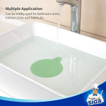 Click for more info about MR.SIGA Silicone Bathtub Stopper, Drain Stopper for Shower, Sink, 5.1" Diameter, 3 Pack