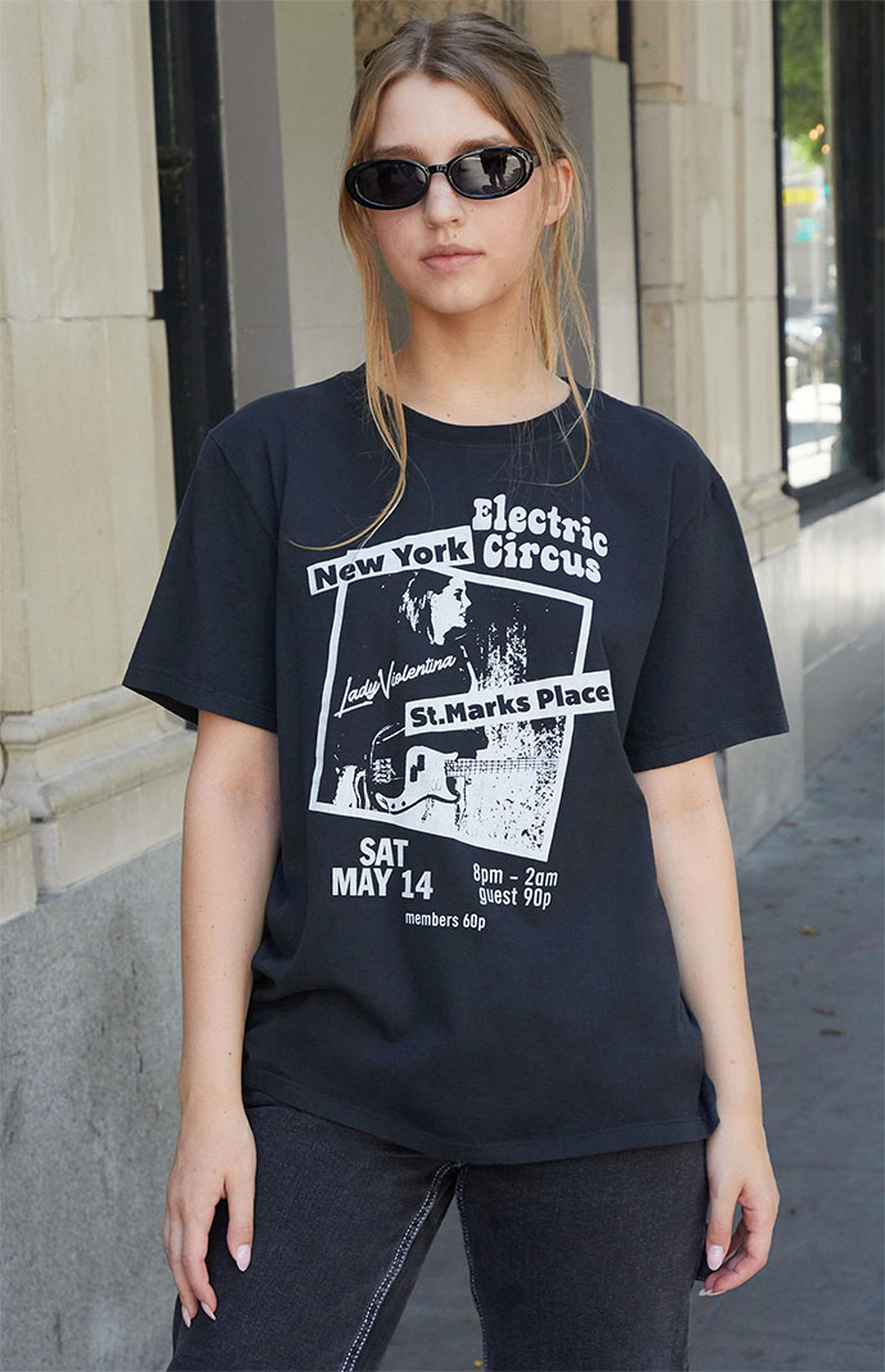 John Galt New York Electric Circus T-Shirt | PacSun
