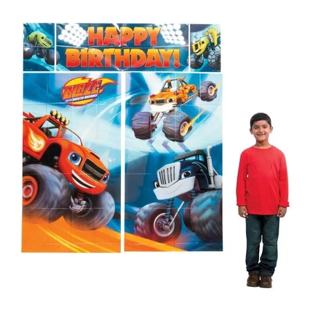 Blaze and the Monster Machines(TM) Scene Setter | Walmart (US)