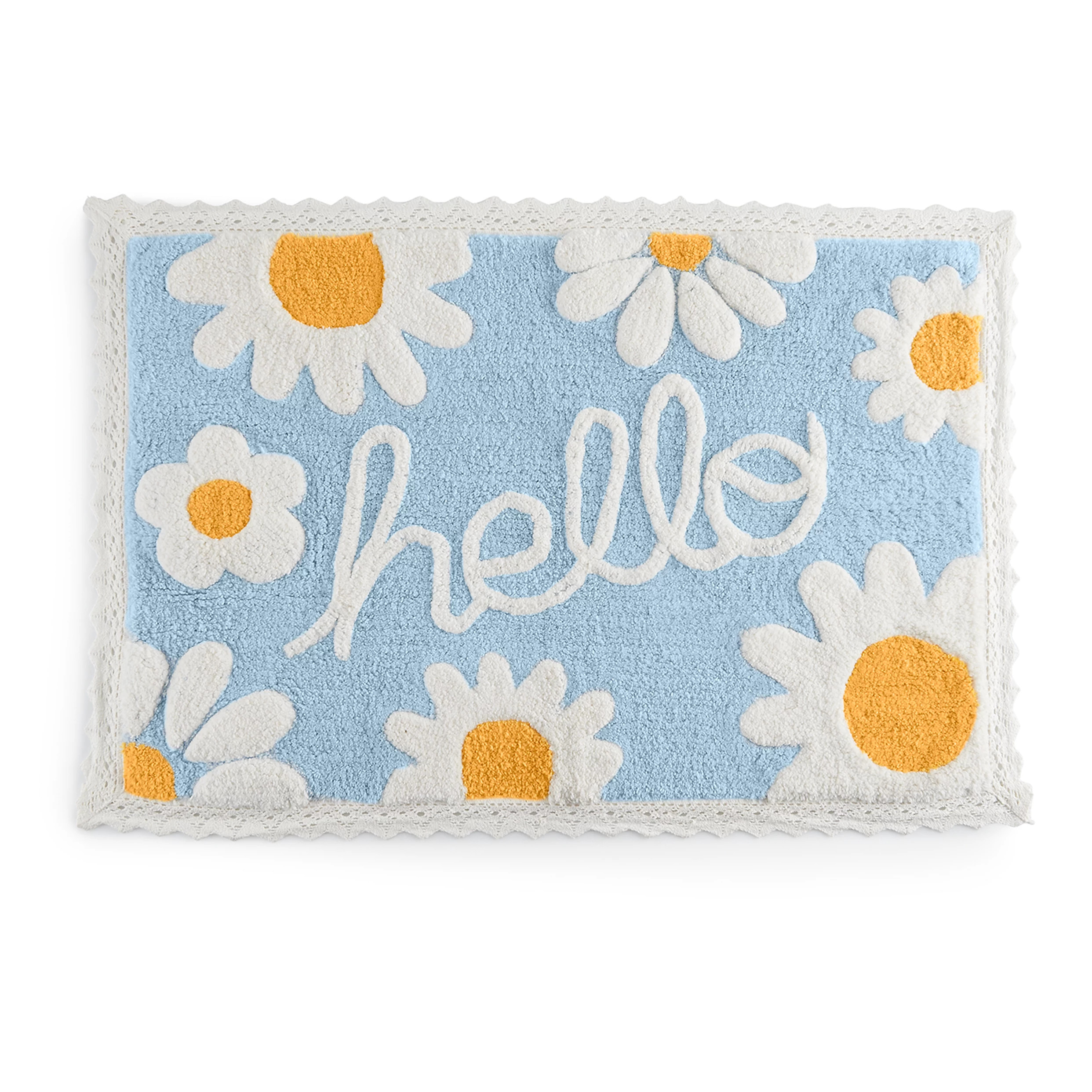 LC Lauren Conrad Hello Daisy Organic Cotton Bath Rug | Kohl's