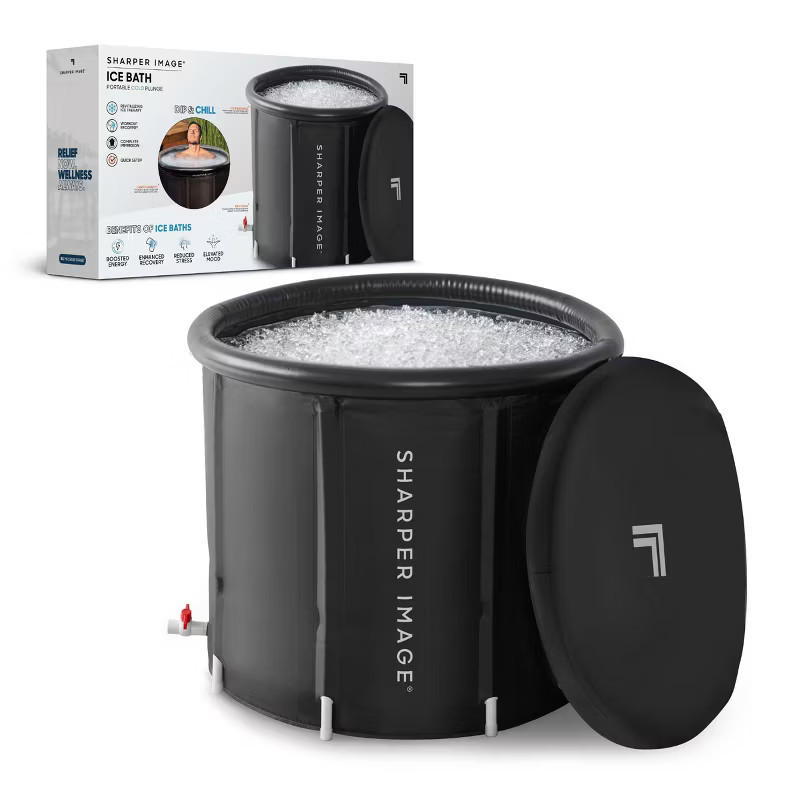 Sharper Image Portable Ice Bath 31.5"x29.5" Oval Plunge Pool | Target