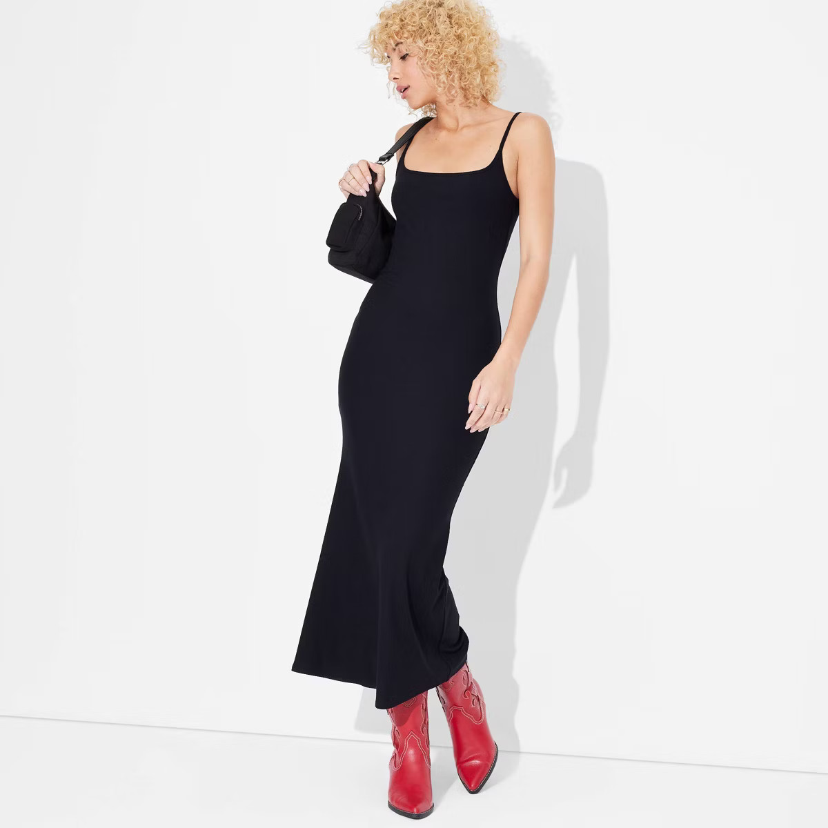 Women's Ribbed Maxi Slip Dress - Wild Fable™ | Target