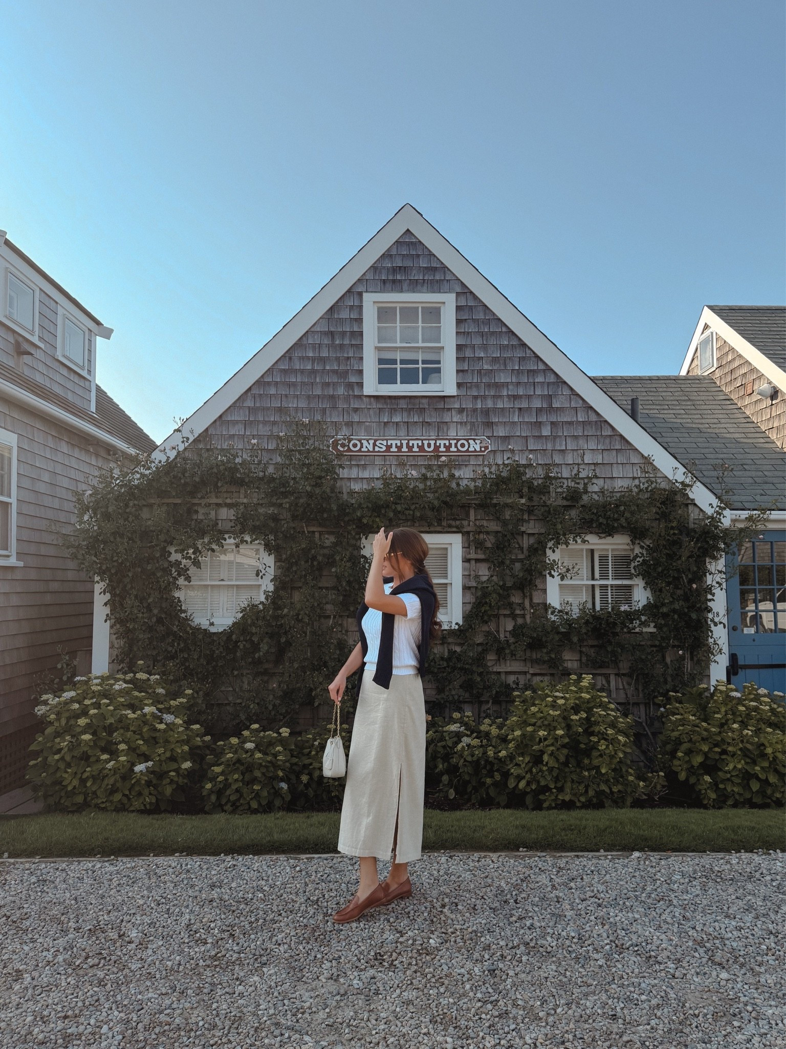 📍Nantucket, Outfit number one.