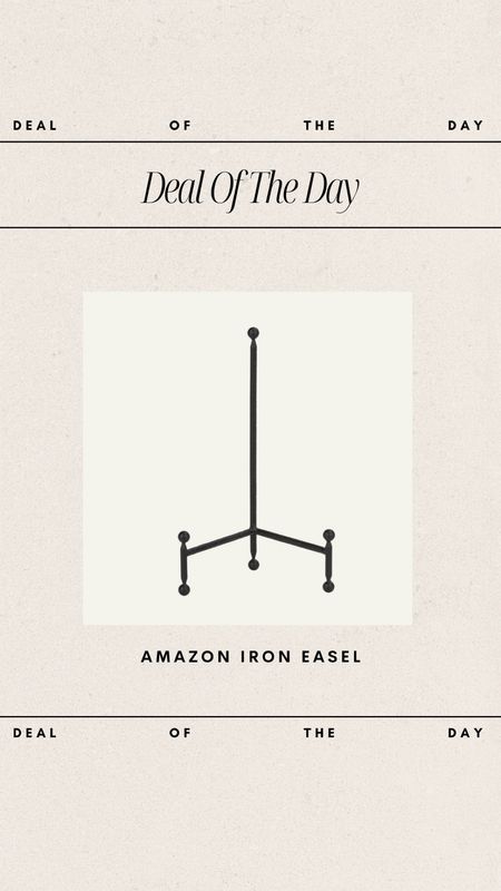 Deal of the Day - Amazon Iron Easel // under $20! So good for shelf styling!

deal of the day, iron decor, easel, picture easel, shelf styling decor, amazon home finds, affordable amazon finds, budget friendly home finds 

#LTKHome #LTKFindsUnder50 #LTKStyleTip