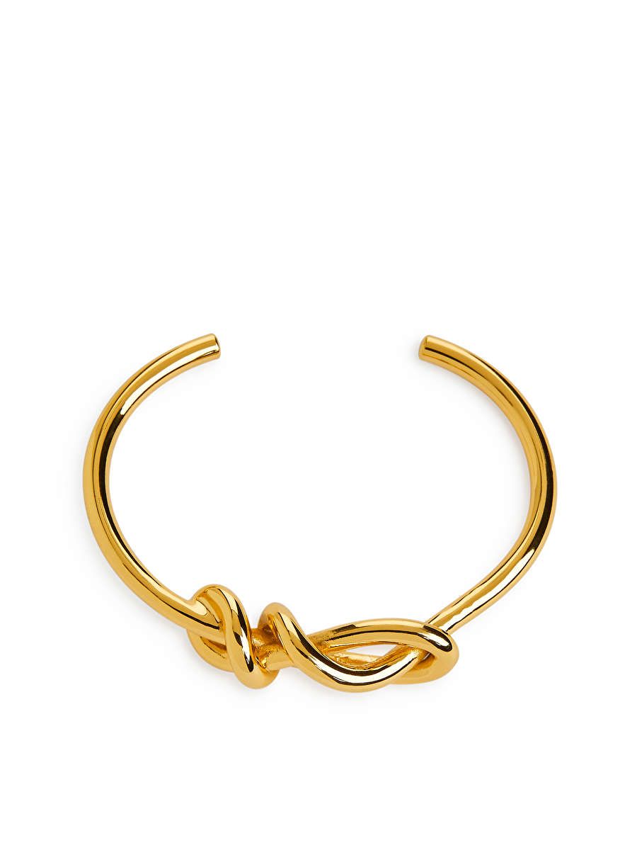Knot Cuff Bracelet - Gold - ARKET GB | ARKET (US&UK)
