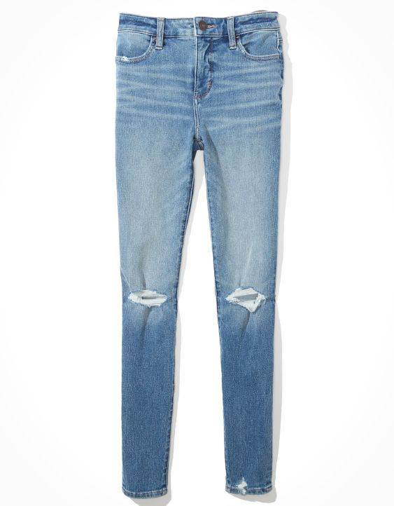 AE Dream Ripped High-Waisted Jegging | American Eagle Outfitters (US & CA)