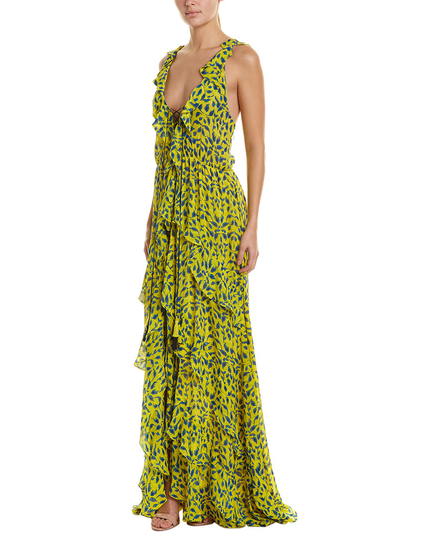 Tanya Taylor Silk Maxi Dress | Ruelala