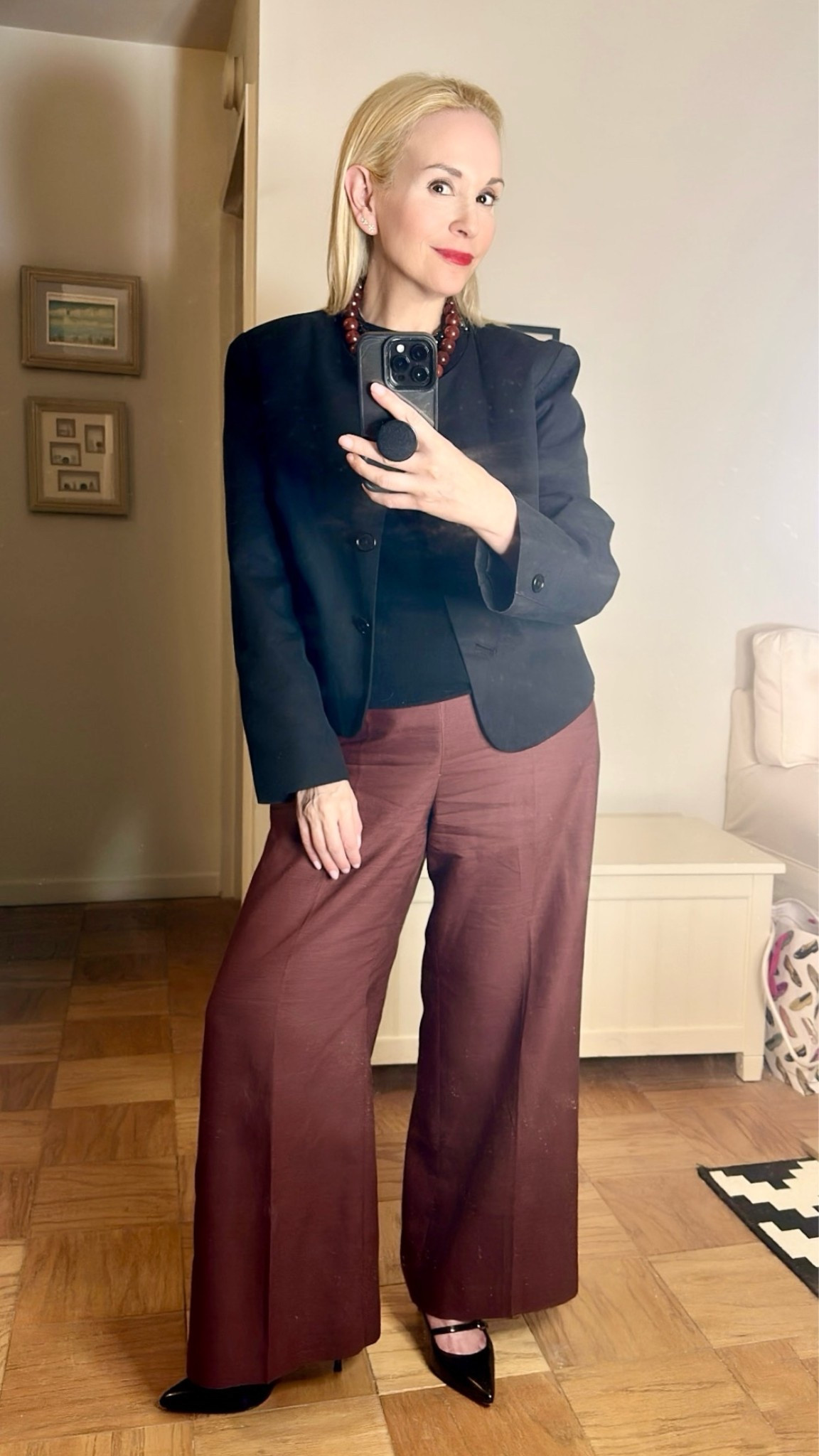My favorite linen pants are on sale. My cashmere tee is a workhorse in my wardrobe. The jacket I’m wearing is from last year but linked the one I just bought that is very similar. I wore this one so much, I needed something similar.

#LTKPetite #LTKWorkwear #LTKootd
