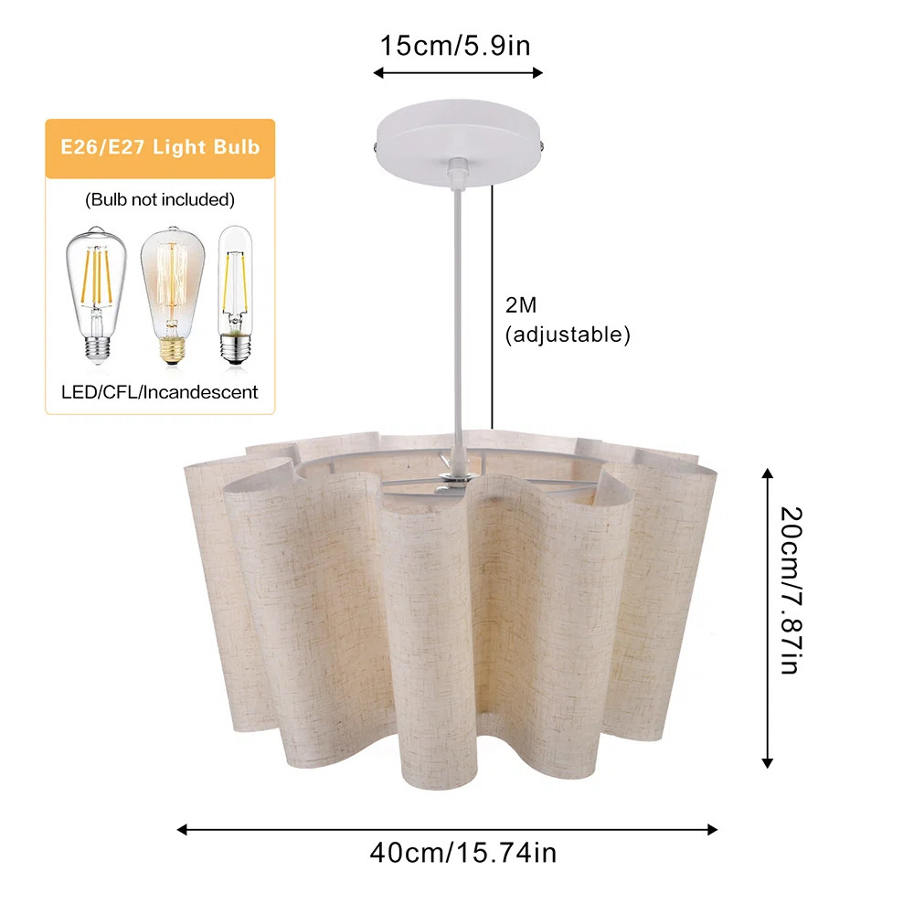 1 - Light Geometric Pendant | Wayfair North America