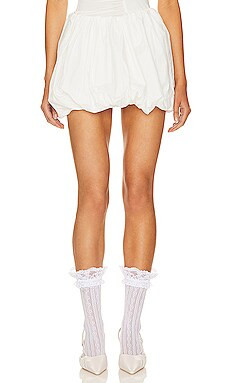 Belle The Label Balloon Skirt in White from Revolve.com | Revolve Clothing (Global)