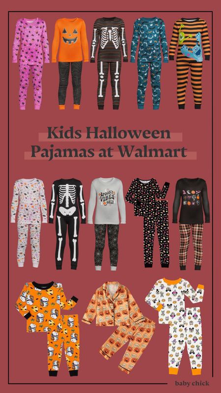 Affordable and adorable kids Halloween pajamas at Walmart! 😍 There are tons to choose from to fit your kid’s style! #halloween

#LTKunder50 #LTKkids #LTKSeasonal
